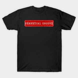 vintage retro plate Perpetual Groove T-Shirt